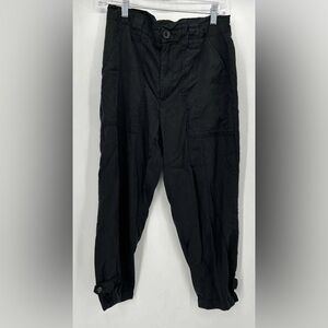 Banana Republic Black Capri Pants 10‎ Petite